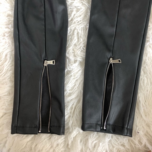 🆕 NWOT faux leather pants - Picture 5 of 5